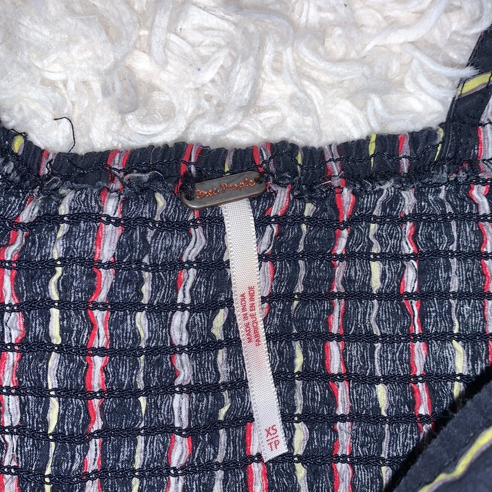 NWOT Free People Puffy Long Sleeve Top - Picture 3 of 4